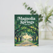 Magnolia Springs VS Briefkaart (Staand voorkant)