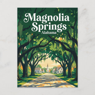 Magnolia Springs VS Briefkaart