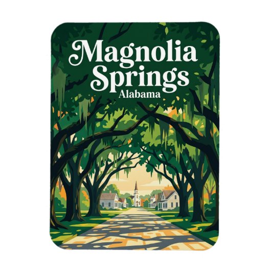 Magnolia Springs VS Magneet (Verticaal)