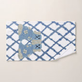 Magnolia Staffordshire Dogs Ginger Jars Bad Handdoek (Handdoek)