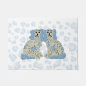 Magnolia Staffordshire Dogs Ginger Jars Deurmat (Voorkant)