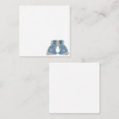 Magnolia Staffordshire Dogs Ginger Jars Notitiekaartje (Voorkant / Achterkant)