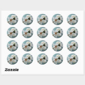 Magnolia Stellata Envelope Seal Sticker (Vel)