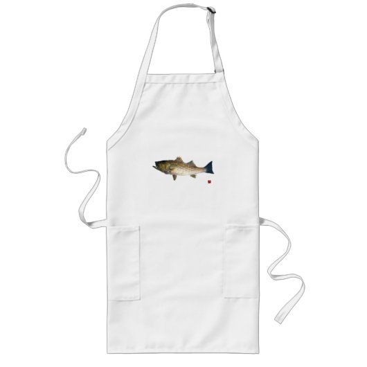 Magnolia Striped Bass Lang Schort (Voorkant)