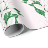 Magnolia Sway in Pink and Green Cadeaupapier (Rol Hoek)