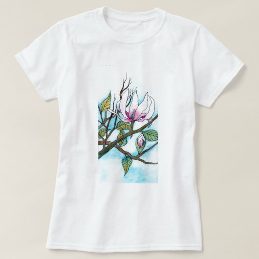 Magnolia T Shirt (Design voorkant)