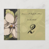 Magnolia Table Number Kaarten (Achterkant)