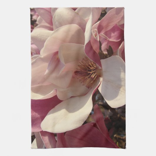 Magnolia Theedoek (Verticaal)