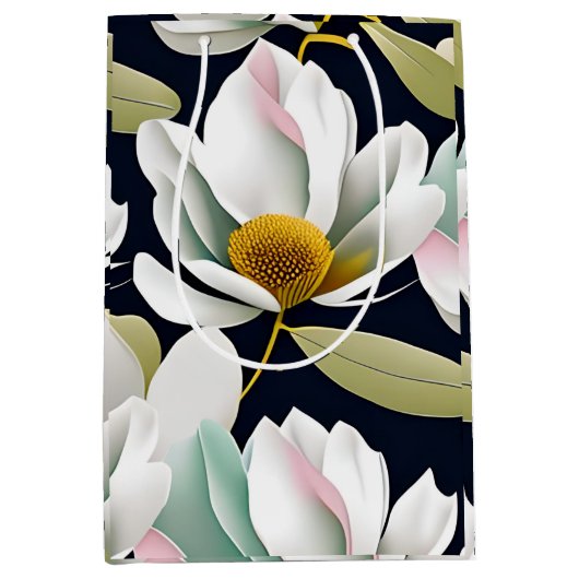 Magnolia Tissue Paper Medium Cadeauzakje (Voorkant)