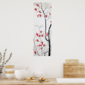 Magnolia Tree Art Poster (Keuken)