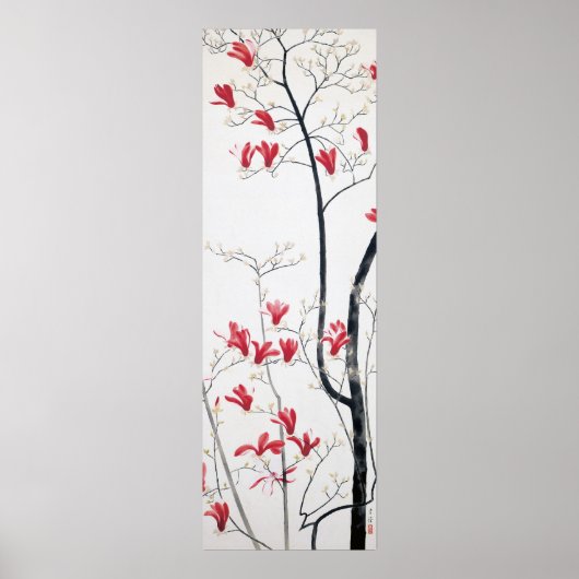 Magnolia Tree Art Poster (Voorkant)