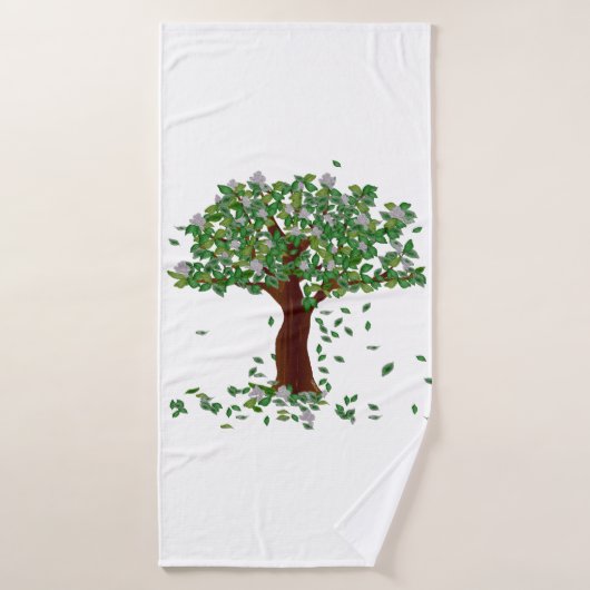 Magnolia Tree Bath Towel Badhanddoek (Badhanddoek)