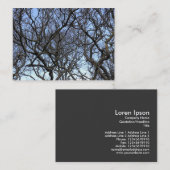 Magnolia Tree Branches Visitekaartje (Voorkant / Achterkant)