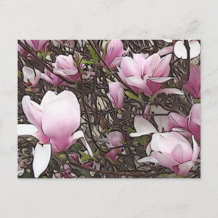 Magnolia Tree Briefkaart