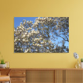 Magnolia Tree Canvas Afdruk (Insitu (Woonkamer))