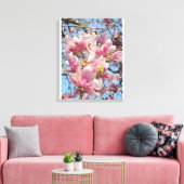 Magnolia Tree Canvas Afdruk (Insitu (Woonkamer))