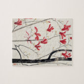 Magnolia Tree door Kobayashi Kokei,  Natuur Legpuzzel (Horizontaal)