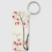 Magnolia Tree door Kobayashi Kokei,  Natuur Sleutelhanger (Achterkant)