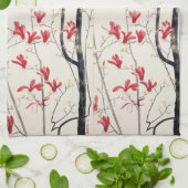 Magnolia Tree door Kobayashi Kokei, Natuur Theedoek (Gevouwen)