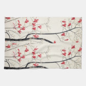 Magnolia Tree door Kobayashi Kokei, Natuur Theedoek (Horizontaal)