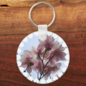 Magnolia Tree in Bloom Sleutelhanger (Voorkant)