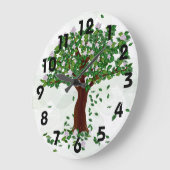 Magnolia Tree Wall klok (Hoek)