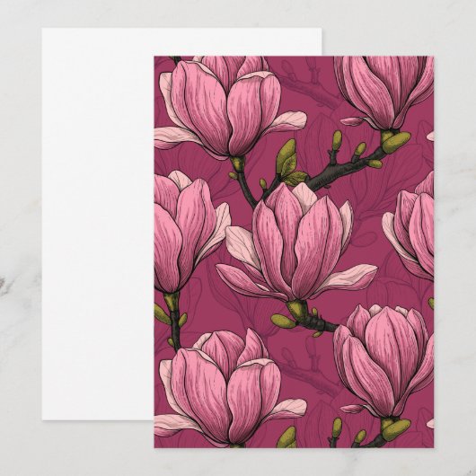 Magnolia tuin (Voorkant / Achterkant)