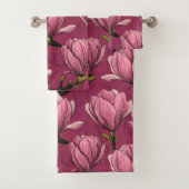 Magnolia tuin bad handdoek (Insitu)