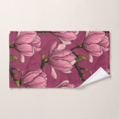 Magnolia tuin bad handdoek (Handdoek)