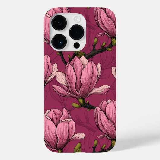 Magnolia tuin Case-Mate iPhone case (Achterkant)