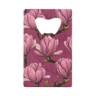 Magnolia tuin creditkaart flessenopener