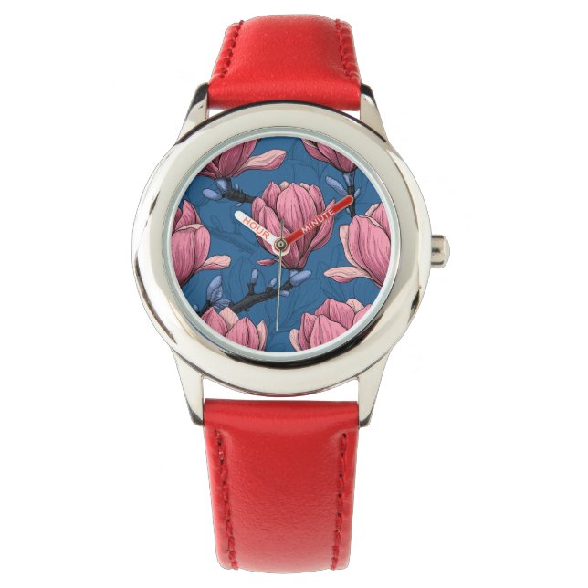 Magnolia tuin horloge (Voorkant)