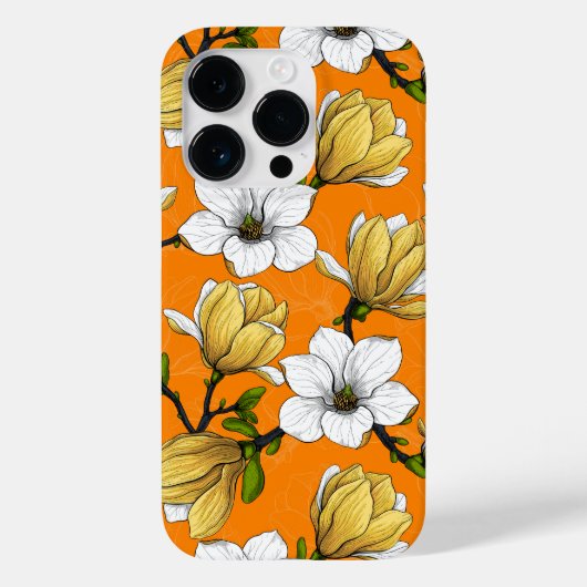 Magnolia tuin in geel Case-Mate iPhone case (Achterkant)