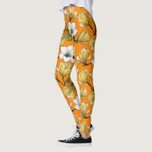 Magnolia tuin in geel leggings (Links)