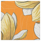 Magnolia tuin in geel stof (Close Up)