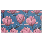 Magnolia tuin kussensloop (Voorkant-Links)