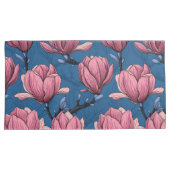 Magnolia tuin kussensloop (Voorkant-Rechts)