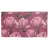 Magnolia tuin kussensloop (Voorkant-Links)