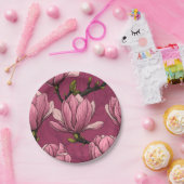 Magnolia tuin papieren bordje (Feest)