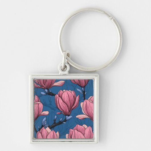 Magnolia tuin sleutelhanger (Voorkant)