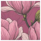 Magnolia tuin stof (Swatch)