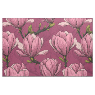 Magnolia tuin stof