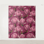 Magnolia tuin wandkleed (Voorkant)