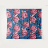 Magnolia tuin wandkleed (Voorkant (horizontaal))