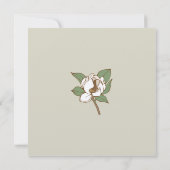 Magnolia Uitnodiging (Achterkant)