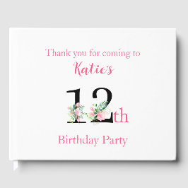 Magnolia Verjaardag 12e Verjaardag Gastenboek