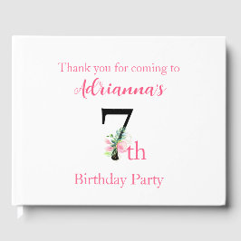 Magnolia Verjaardag 7e verjaardag Gastenboek