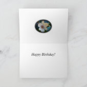 Magnolia Verjaardag Kaart (Binnen)