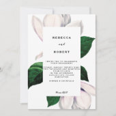 Magnolia verlovingsfeest uitnodiging (Voorkant)