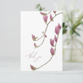 Magnolia Vine bedankkaart (Staand voorkant)